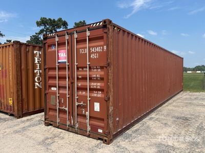 40 ft High Cube Storage Container