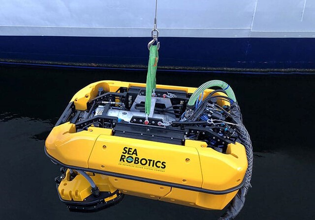 Sea Robotics Hull Bug Boat Hull Cleaning Robot on 2018 BigTex Equipment Trailer Sea Robotics Hull Bug Boat Hull Cleaning Robot on 2018 BigTex Equipment Trailer