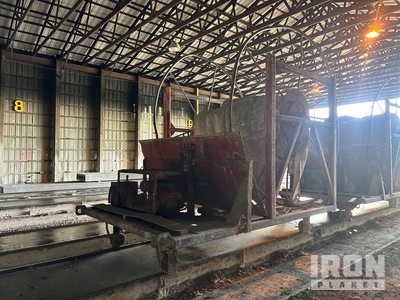 2002 Hydraulic Tarp Roller with 350 ft Tarp Divers