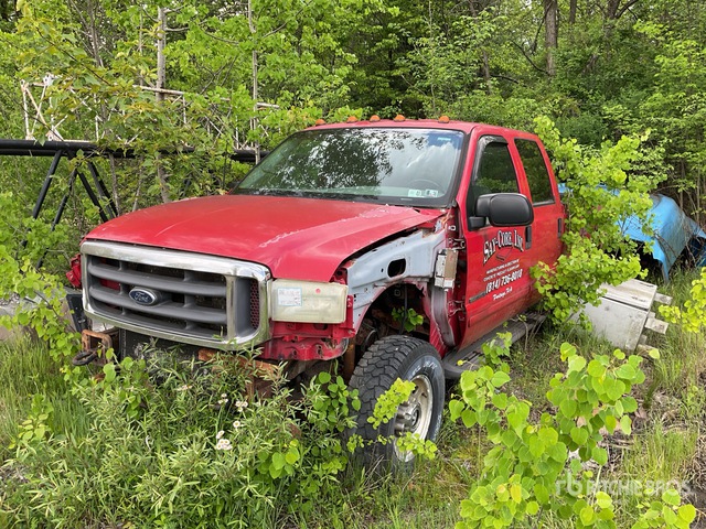 2001 Ford F-350 2001 Ford F-350 Xlt 4X4 Crew Cab Pickup (Inoperable)