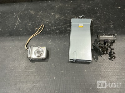 (1) Digital Camera, (2) Cockpit Lights & Assorted Items