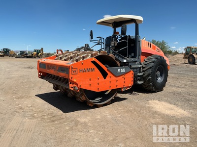 2019 Hamm H10 IP Padfoot Drum Compactor