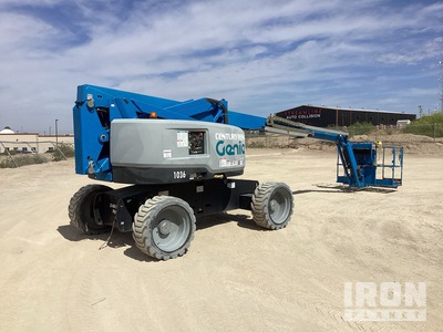 2017 Genie Z60/37E 4WD Hybrid Articulating Boom Lift