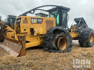 2015 Cat 545D LRC 4x4 Skidder (Inoperable)