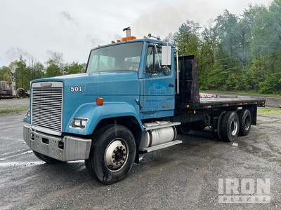 1990 Freightliner FLC 112 6x4 Flatbed Truck