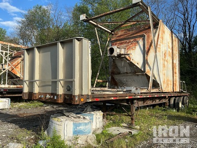 1999 Fontaine 45 ft T/A Spread Axle Flatbed Trailer