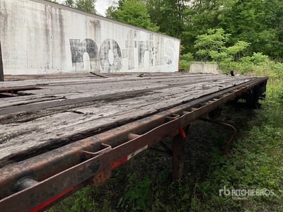 1986 Dorsey 45 ft T/A Flatbed Trailer (Inoperable)