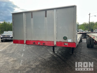 2006 Fontaine 63541 lb 48 ft T/A Flatbed Trailer