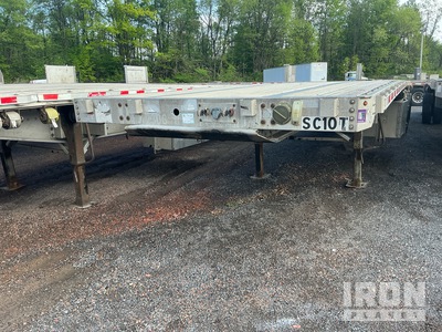 2013 Great Dane 40000 lb 48 ft T/A Spread Axle Flatbed Trailer