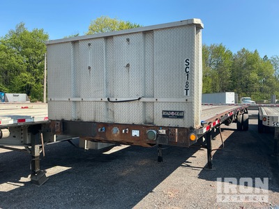 2000 Fontaine 45 ft S/A Flatbed Trailer