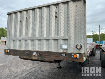 2000 Dorsey 41720 lb 45 ft T/A Spread Axle Flatbed Trailer