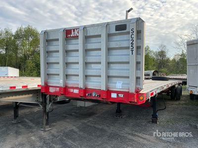 2003 Great Dane 44220 lb 48 ft T/A Spread Axle Remorque à plateau