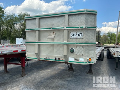 1997 East 45 ft T/A Spread Axle Flatbed Trailer