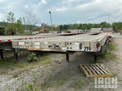 2012 Great Dane GPA-0024-00048 48 ft T/A Spread Axle Remorque à plateau