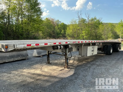 2012 Great Dane GPA-0024-00048 48 ft T/A Spread Axle Remorque à plateau