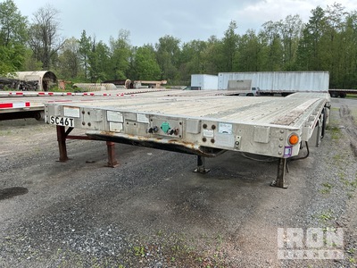 2012 Great Dane GPA-0024-00048 48 ft T/A Spread Axle Remorque à plateau
