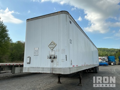 2000 Wabash 53 ft x 102 in T/A Remorque fourgon
