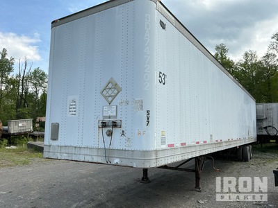 2000 Wabash 53 ft x 102 in T/A Remorque fourgon