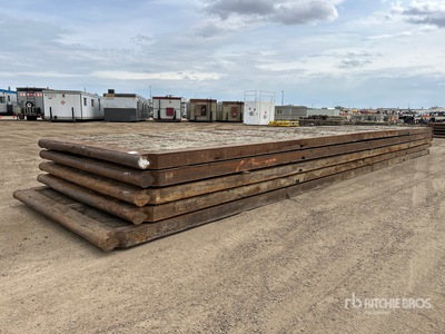 Quantity of (5) 8 ft x 40 ft Rig Mats