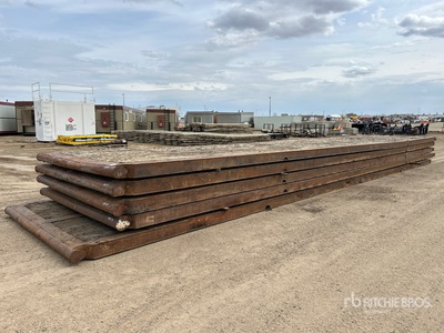Quantity of (5) 8 ft x 40 ft Rig Mats
