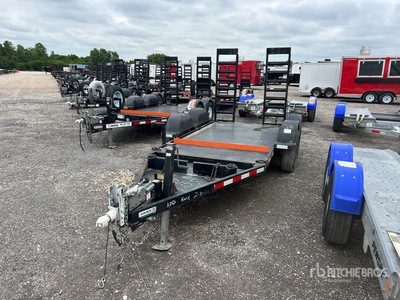 2021 MMDI 510RCMPH 10 ft T/A Equipment Trailer