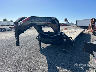 2026 Horizon 40 ft T/A Gooseneck フラットベッドトレーラー