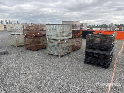 Quantity of Wire Baskets, Plastic Baskets