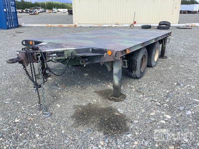 Utility Tool & Body M1061A1 Flatbed Trailer