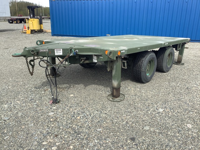US ARMY Tank Automotive Command XM1061E1 Flatbed Trailer