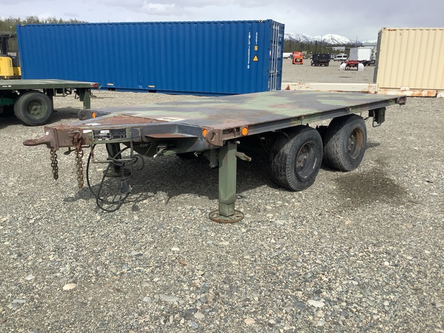 Utility Tool & Body M1061A1 Flatbed Trailer
