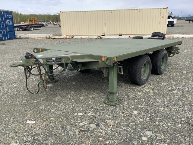 Utility Tool & Body XM1061A1 Flatbed Trailer