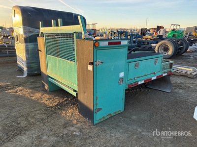 Steel Truck Deck with Tool Cabinets