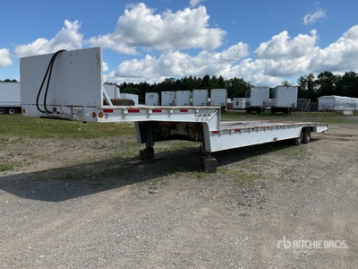 1991 Trail King TK70 48 ft T/A Hydraulic Tail Trailer