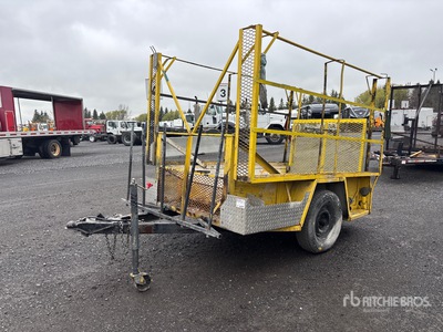 1976 Olympique Artis 12 ft S/A Utility Trailer