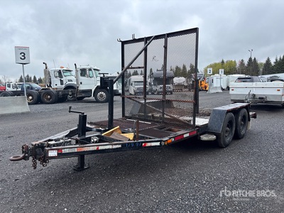 1994 Profil Dalbel 18 ft T/A Equipment Trailer