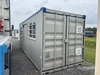 20 ft x 8 ft Storage Container Mobile Office