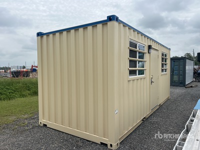 20 ft x 8 ft Storage Container Mobile Office