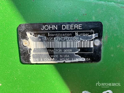 2012 John Deere 9510R Articulated 4WD Tractor