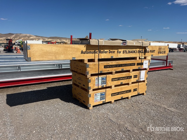 36 ft x 40 ft x 12.9 ft Container Shelter (Unused)
