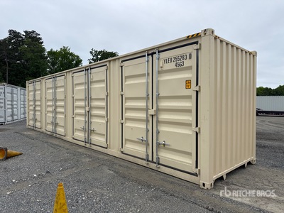2026 40 ft High Cube Multi-Door One-Way High Cube Multi-Door Contenedor de almacenamiento