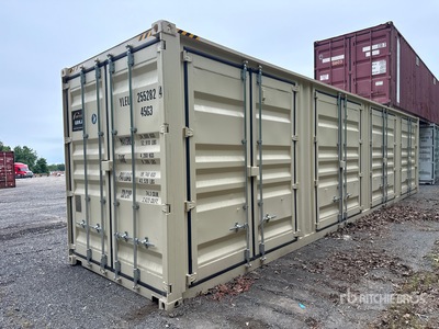 2026 40 ft High Cube Multi-Door Storage Container