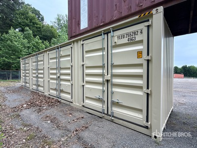 2026 40 ft High Cube Multi-Door One-Way High Cube Multi-Door Contenedor de almacenamiento