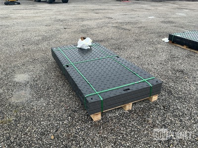 (12) SKLP SK-LJB12 Polyethylene Board Roadbed Protection Pads - Unused