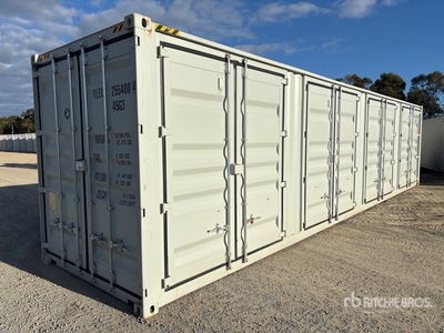 2026 40 ft High Cube Multi-Door Storage Container (Unused)