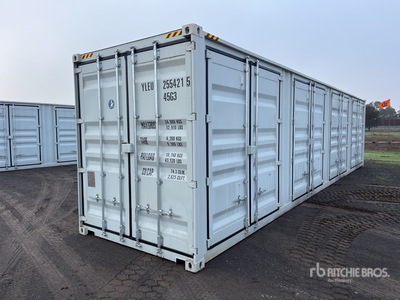 2026 40 ft High Cube Multi-Door Conteneur de stockage (Unused)