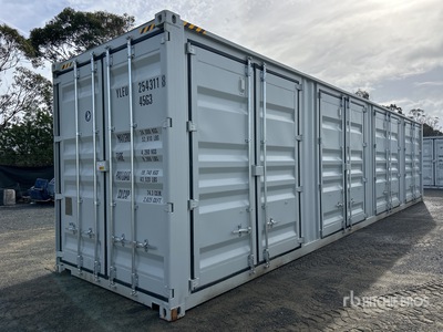 2026 40 ft High Cube Multi-Door Storage Container (Unused)