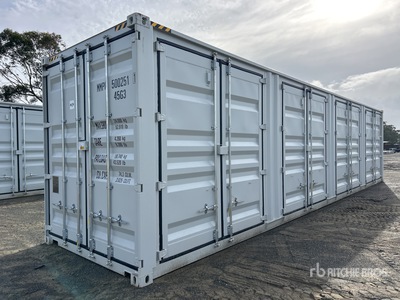 2026 40 ft High Cube Multi-Door Storage Container (Unused)