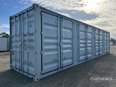 2026 40 ft High Cube Multi-Door Storage Container