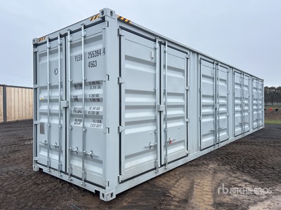 2026 40 ft High Cube Multi-Door Conteneur de stockage (Unused)