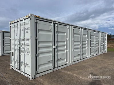 2026 40 ft High Cube Multi-Door Conteneur de stockage